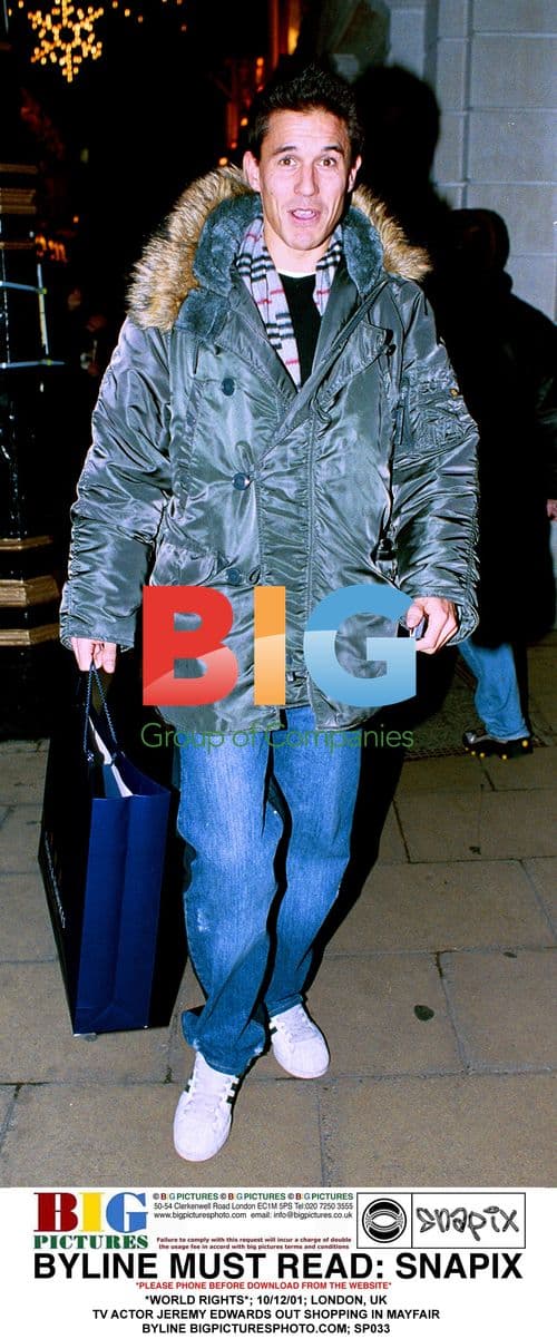 Jeremy Edwards Out Shopping in Mayfair