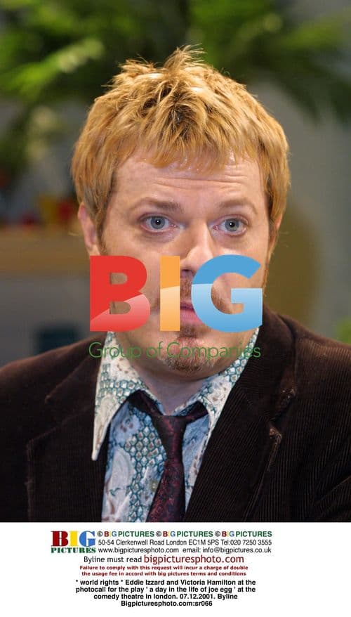 Eddie Izzard and Victoria Hamilton at 'Joe Egg' photocall