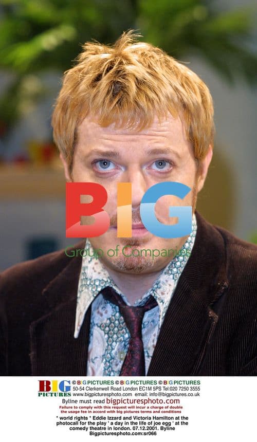 Eddie Izzard and Victoria Hamilton at 'a day in the life of joe egg'