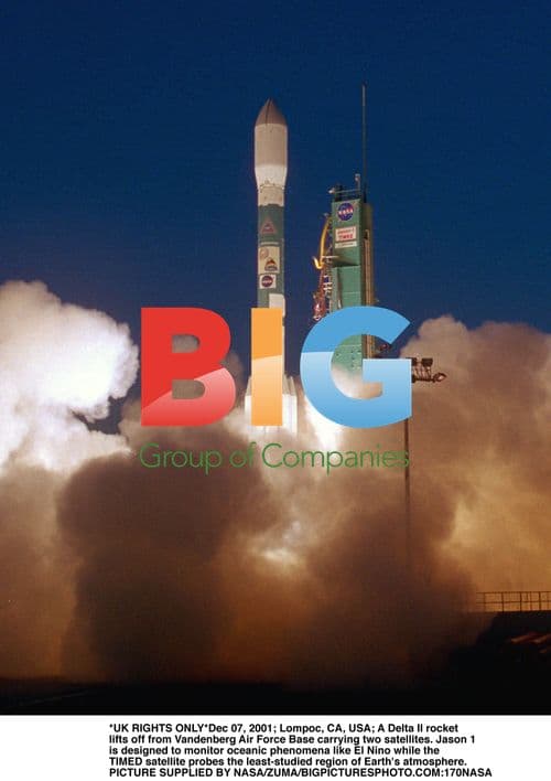 Delta II Rocket Lifts Off from Vandenberg Air Force Base