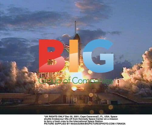 Space shuttle Endeavour lifts off from Kennedy Space Center