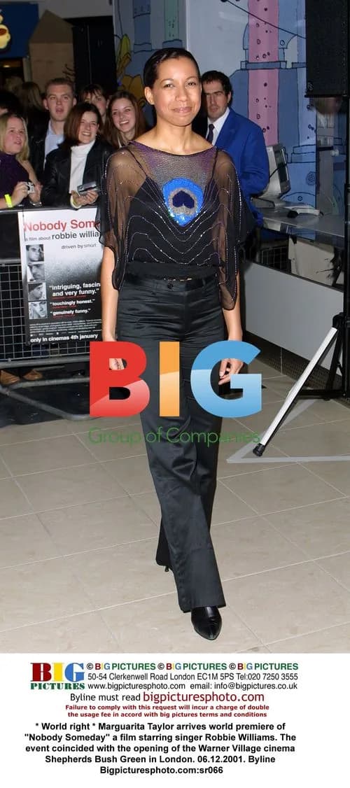 Marguarita Taylor at "Nobody Someday" premiere