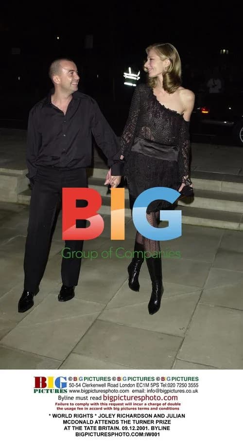 Joley Richardson and Julian McDonnald at Turner Prize