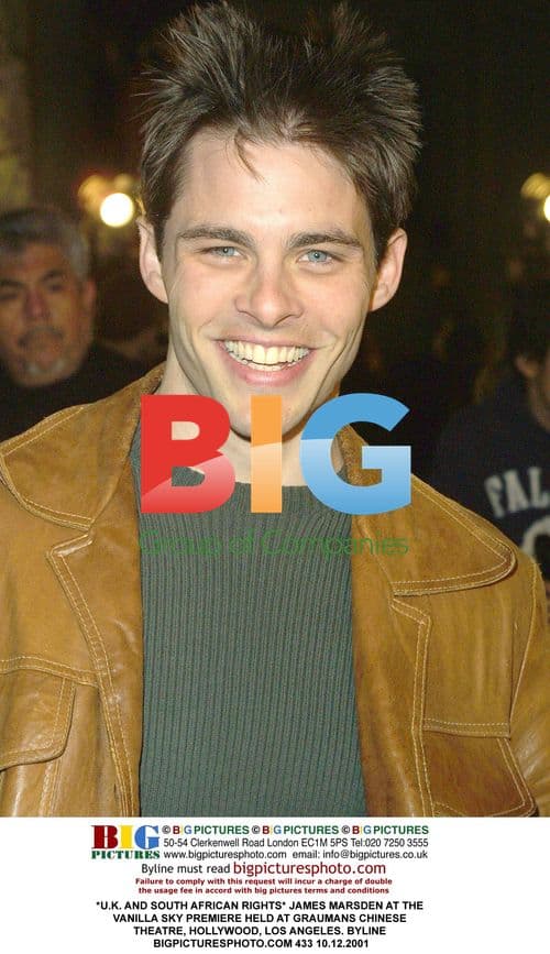James Marsden at Vanilla Sky Premiere