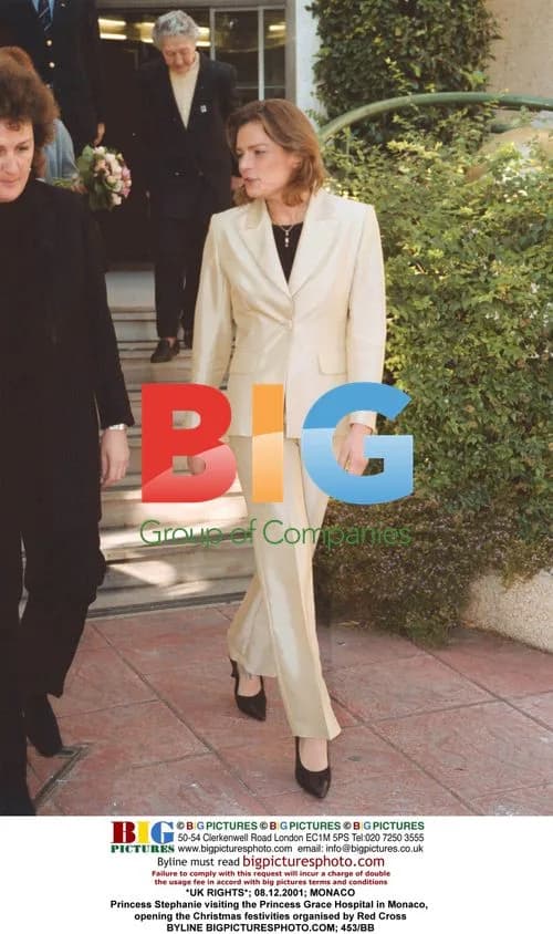 Princess Stephanie Opens Christmas at Monaco Hospital