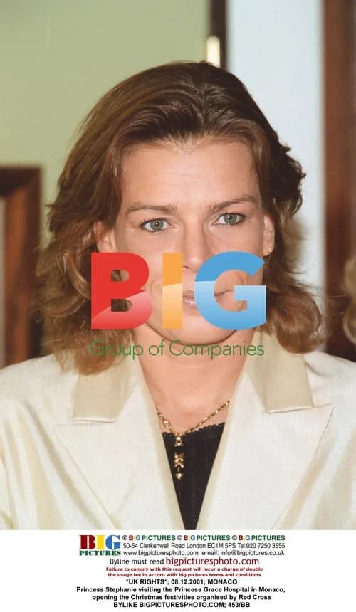 Princess Stephanie Visits Princess Grace Hospital