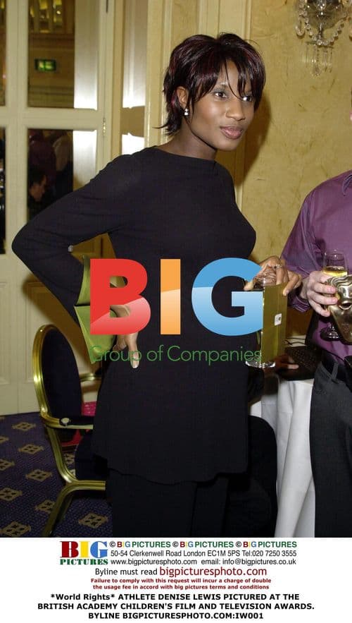 Denise Lewis at British Children's TV Awards