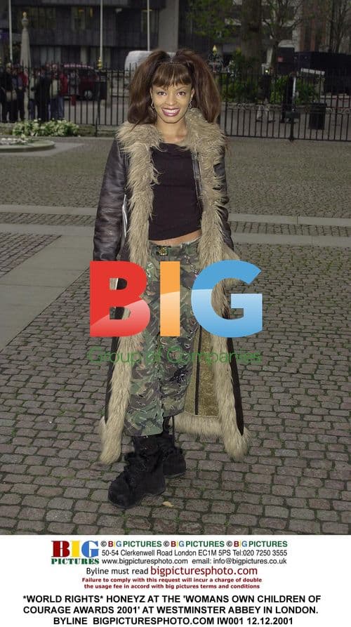 HONEYZ at 'Women's Own Children of Courage Awards 2001'