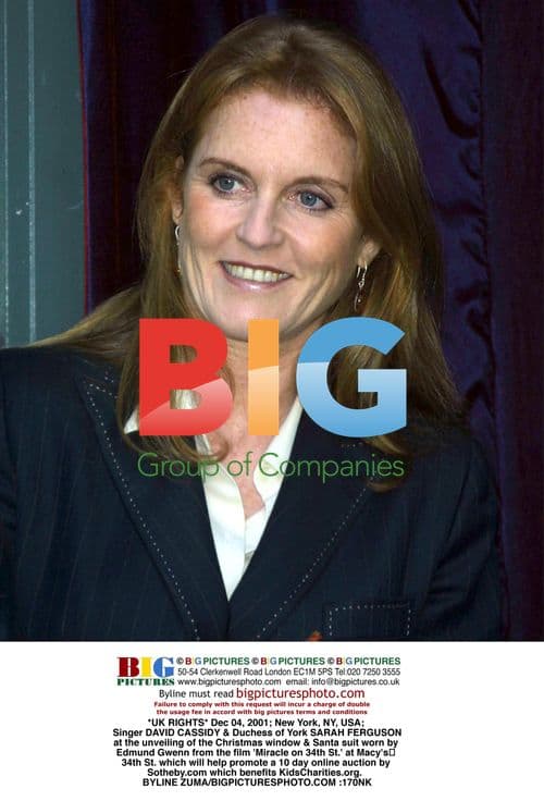 David Cassidy & Sarah Ferguson at Macy's