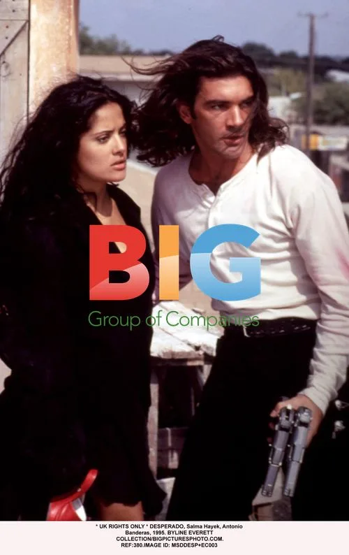 Desperado stars Salma Hayek and Antonio Banderas