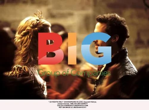Gwyneth Paltrow and Joseph Fiennes in "Shakespeare in Love"