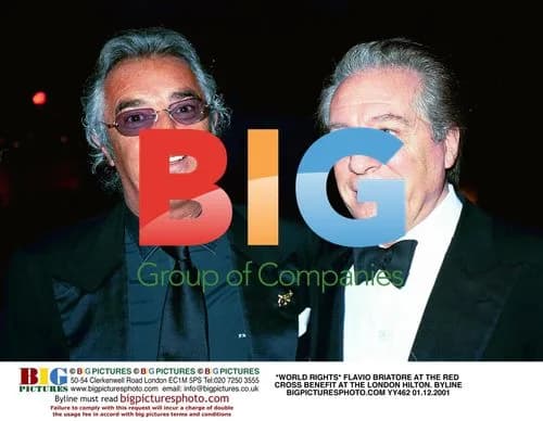Flavio Briatore at Red Cross Benefit in London