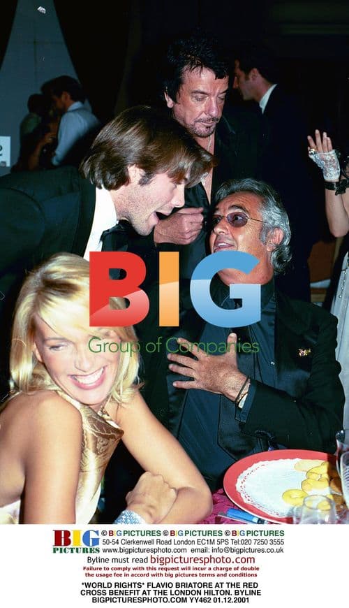 Flavio Briatore at Red Cross Benefit