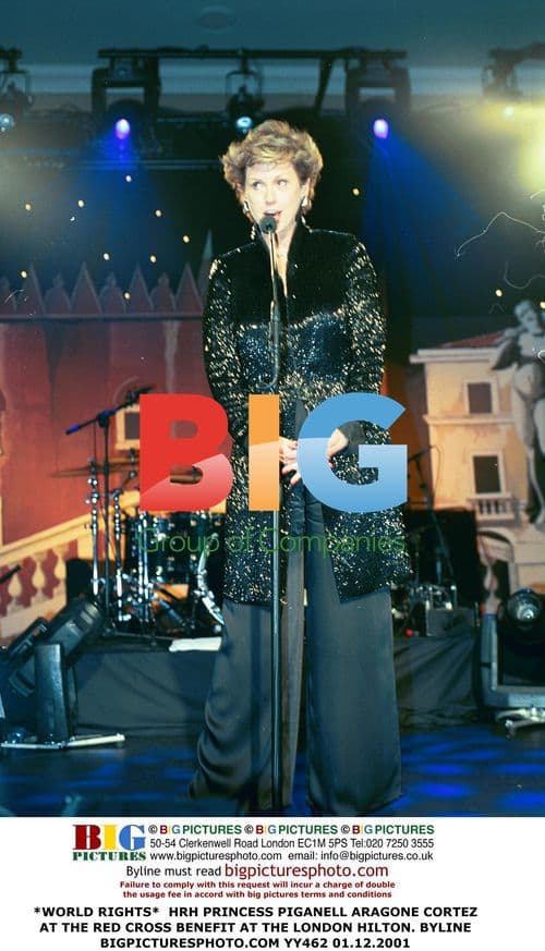 Princess Piganell at Red Cross Benefit