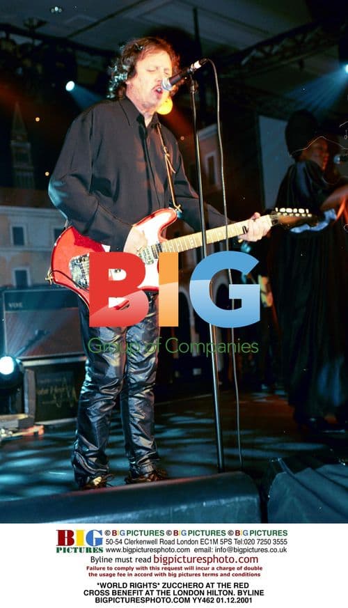 Zucchero at Red Cross Benefit in London