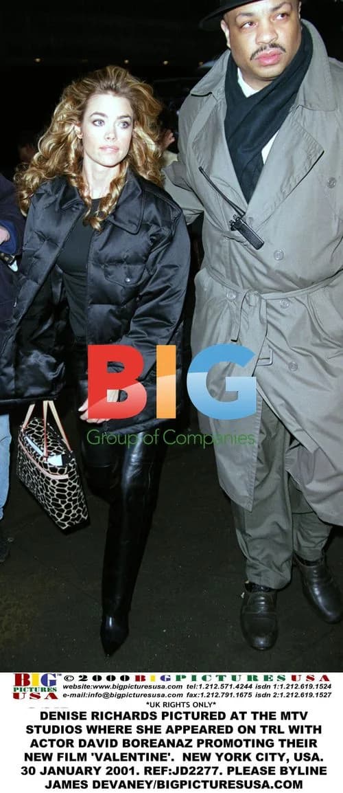 Denise Richards at MTV Studios