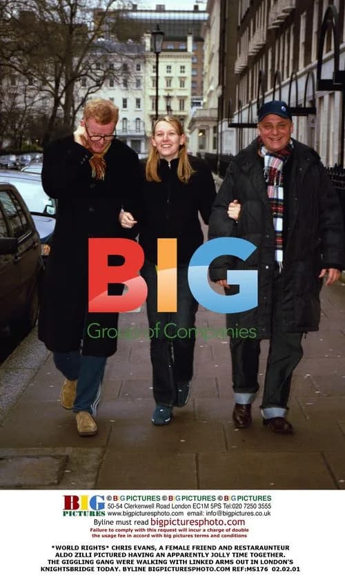Chris Evans and Friends Strolling in London
