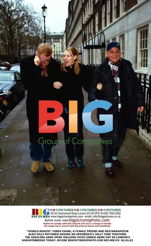 Chris Evans and Friends in Knightsbridge