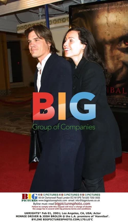 Minnie Driver & Josh Brolin at 'Hannibal' premiere