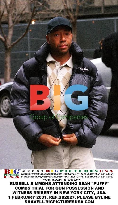 Russell Simmons at Puffy Trial