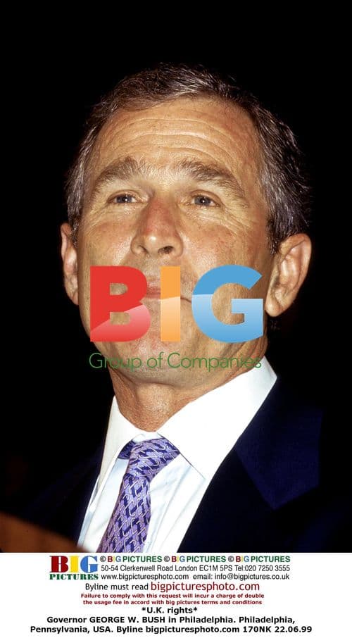 Governor George W. Bush in Philadelphia