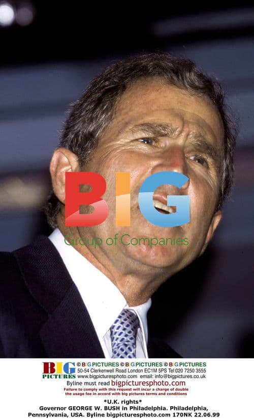Governor GEORGE W. BUSH in Philadelphia