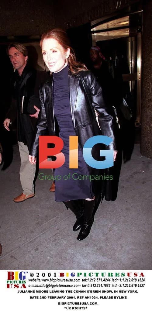 JULIANNE MOORE LEAVING CONAN O'BRIEN SHOW