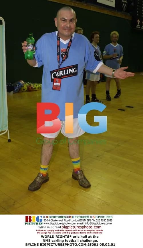 Eric Hall at the NME Carling Football Challenge