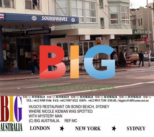 Nicole Kidman Spotted at Restaurant in Bondi Beach