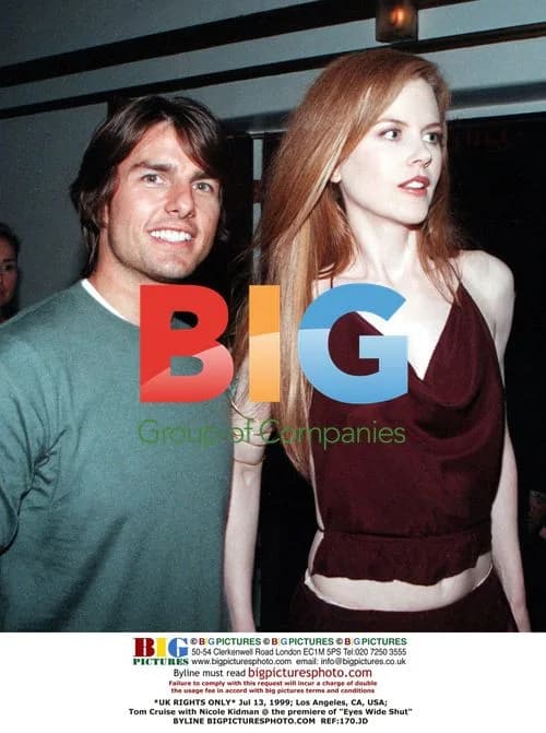 Tom Cruise and Nicole Kidman at Eyes Wide Shut Premiere