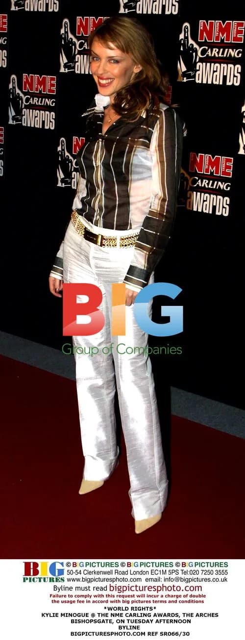 Kylie Minogue at NME Carling Awards