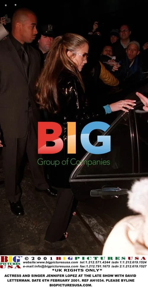 Jennifer Lopez at The Late Show