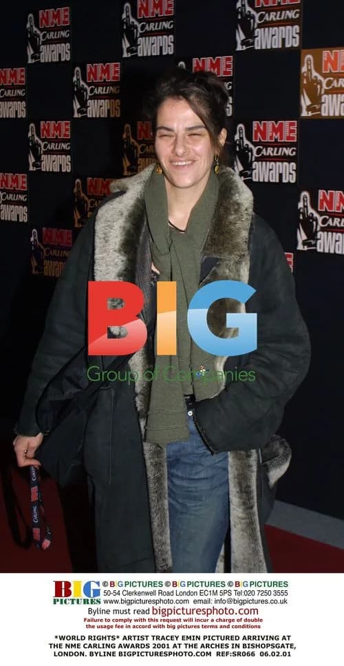 Tracey Emin at NME Carling Awards 2001
