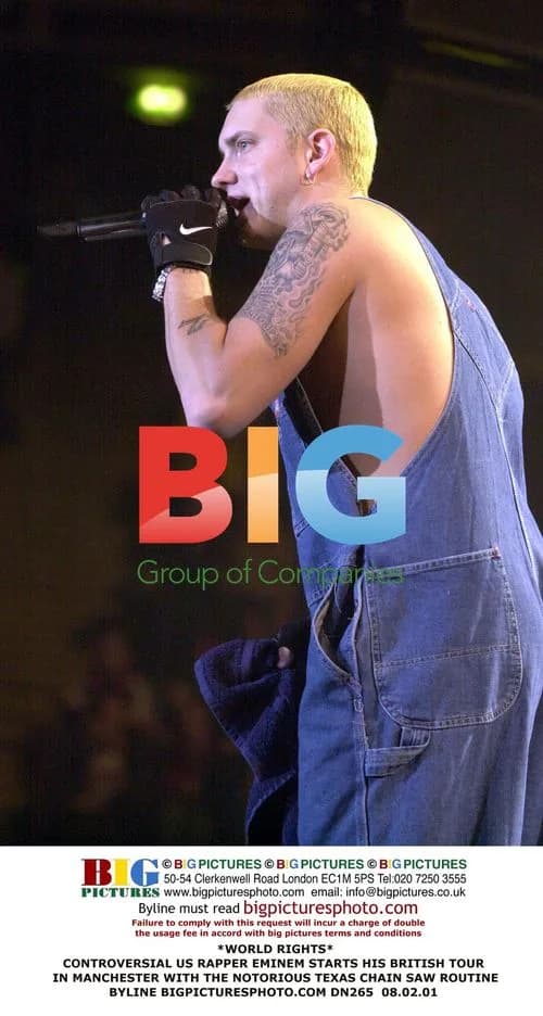 Eminem Starts British Tour in Manchester