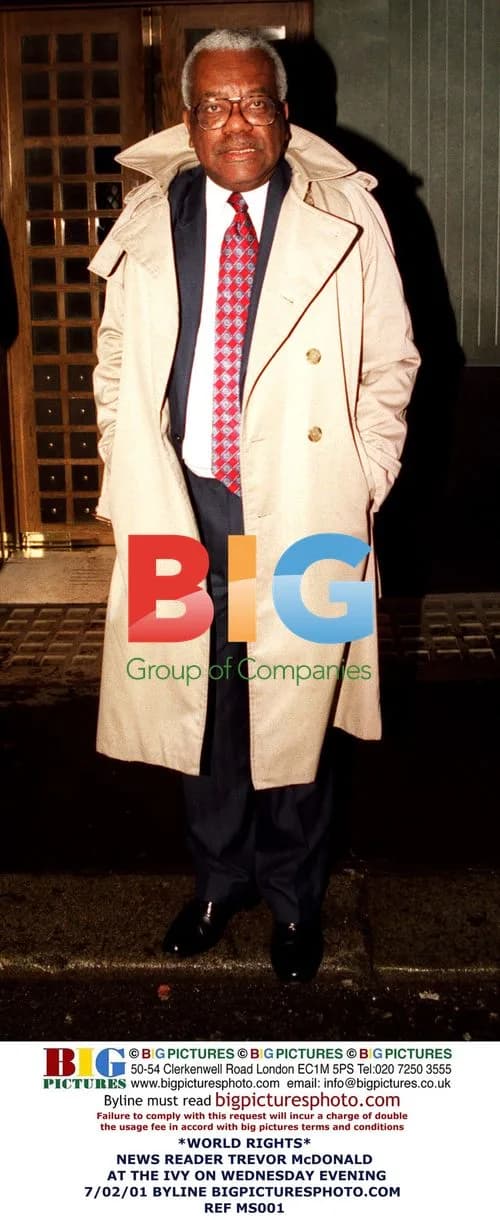 Trevor McDonald at The Ivy