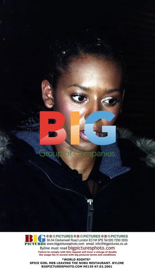 Spice Girl Mel B Leaves Nobu Restaurant