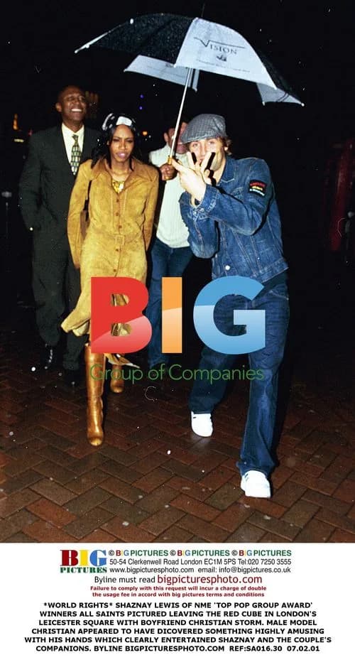 Shaznay Lewis of All Saints Leaving The Red Cube