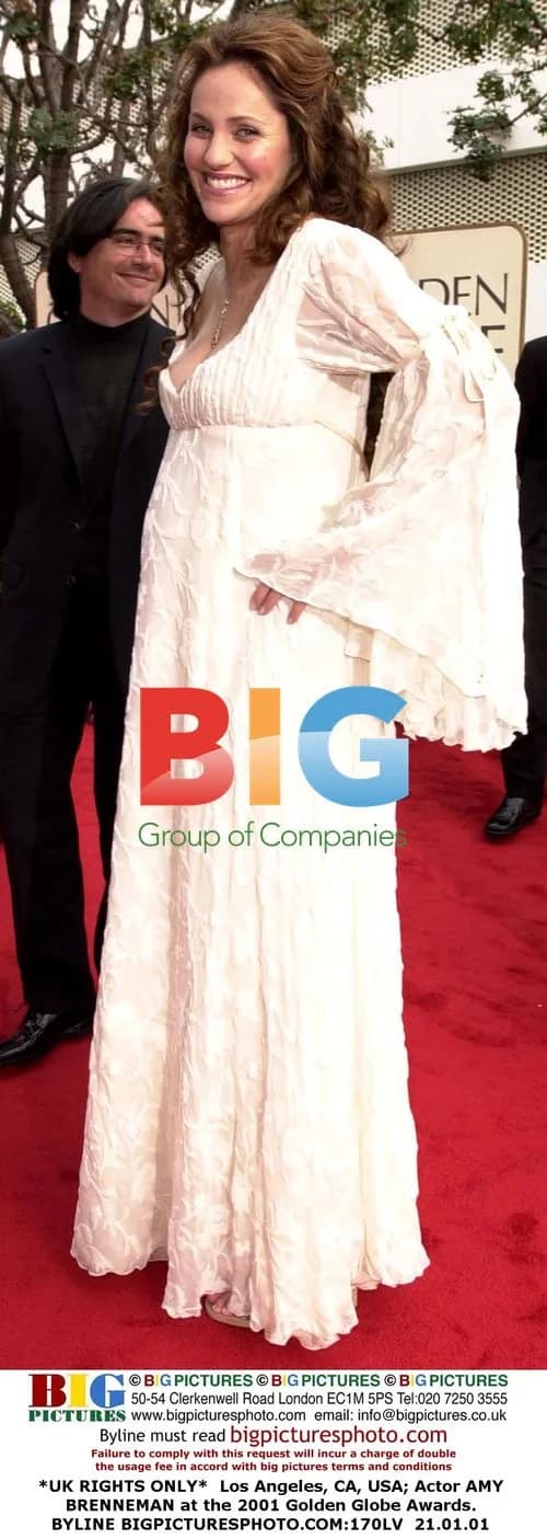 Amy Brenneman at 2001 Golden Globes