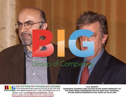 Giannini and Marescott at 'Hannibal' Press Conference