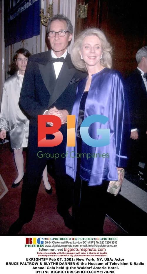 Bruce Paltrow & Blythe Danner at TV & Radio Gala