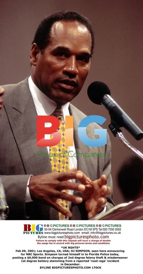 OJ Simpson Announces for NBC Sports