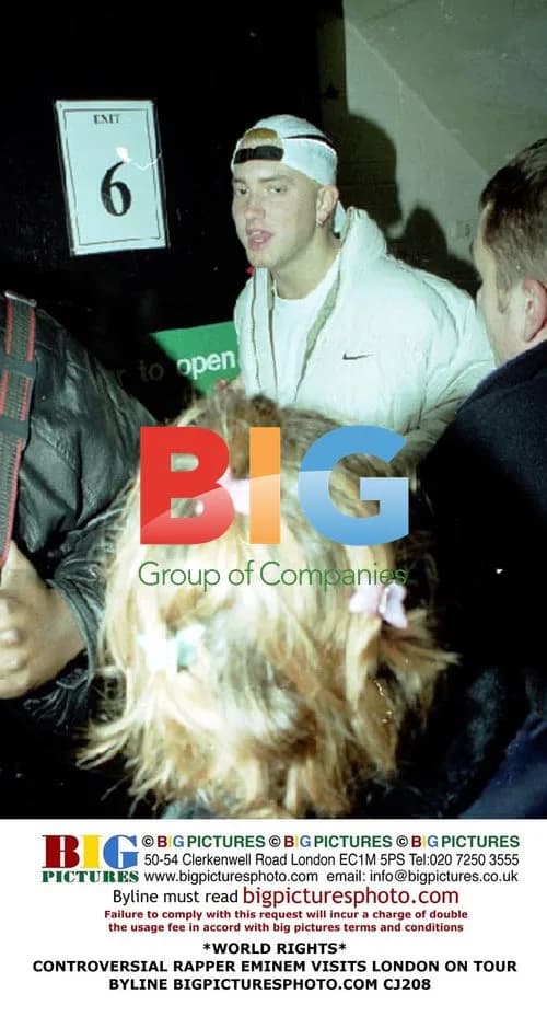 Eminem visits London on tour