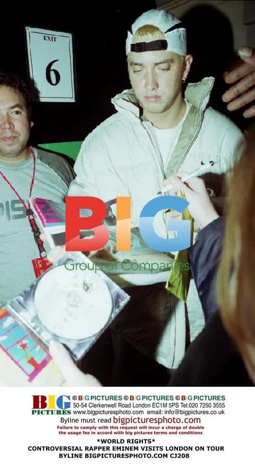 Eminem visits London on tour