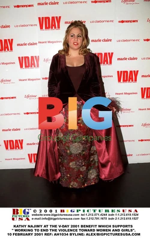 Kathy Najimy at V-Day 2001 Benefit