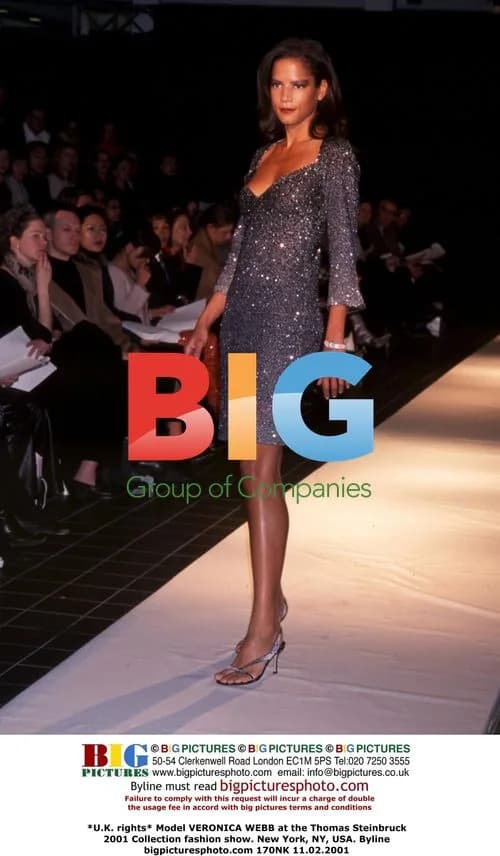 Veronica Webb at Thomas Steinbruck 2001 Fashion Show