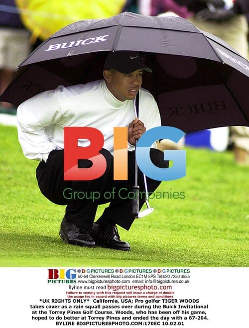 Tiger Woods at Buick Invitational