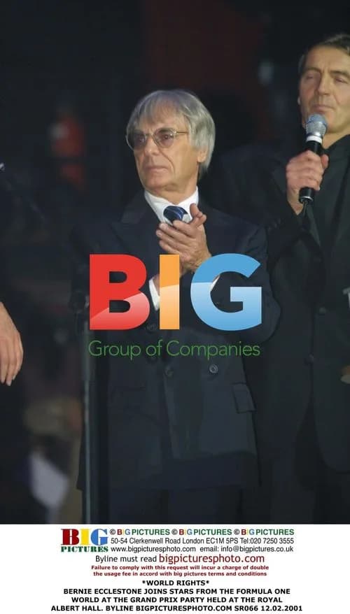 Bernie Ecclestone at Formula One Grand Prix Party