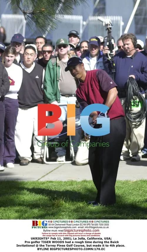 Tiger Woods at Buick Invitational