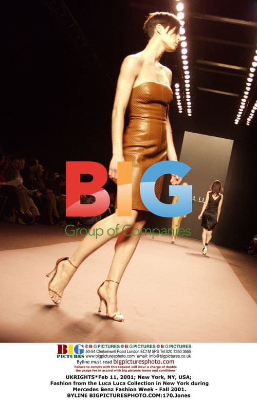 Luca Luca Fashion Show at NYFW Fall 2001