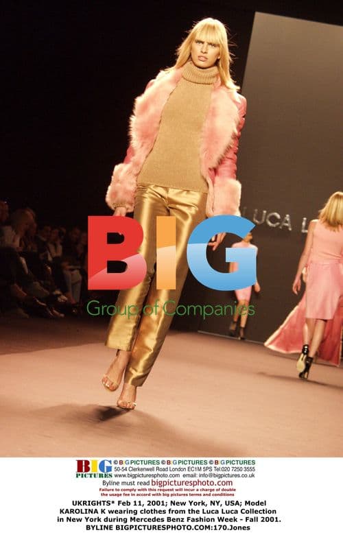 Karolina K at Mercedes Benz Fashion Week